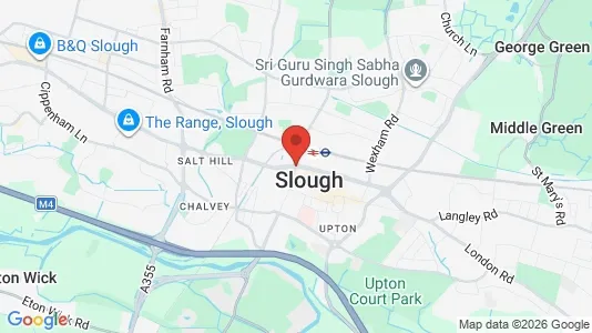 Houses for rent i Slough - Berkshire - kort over placeringen