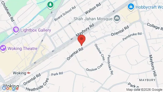 Apartments for rent i Woking - Surrey - kort over placeringen