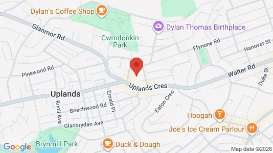 Apartments for rent i Swansea - West Glamorgan - kort over placeringen