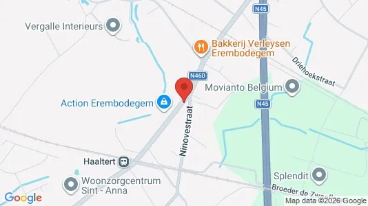 Apartments for rent i Aalst - kort over placeringen
