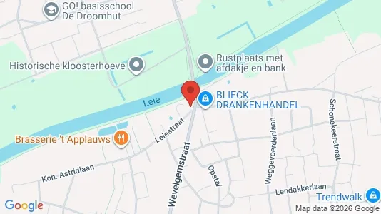 Apartments for rent i Menen - kort over placeringen