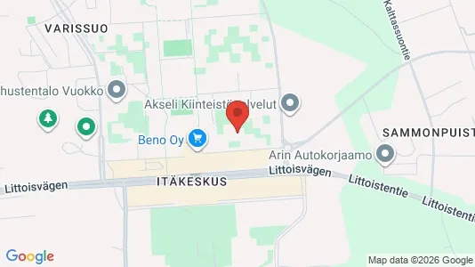 Apartments for rent i Turku - kort over placeringen