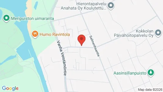 Apartments for rent i Kokkola - kort over placeringen