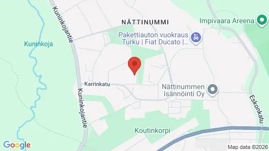 Apartments for rent i Turku - kort over placeringen