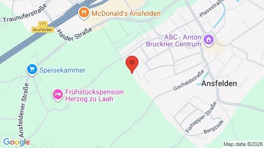 Apartments for rent i Ansfelden - kort over placeringen