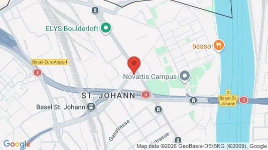 Apartments for rent i Basel-Stadt - kort over placeringen