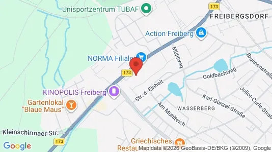 Apartments for rent i Central Saxony - kort over placeringen