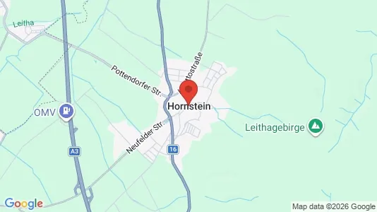 Apartments for rent i Hornstein - kort over placeringen