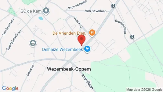 Apartments for rent i Wezembeek-Oppem - kort over placeringen