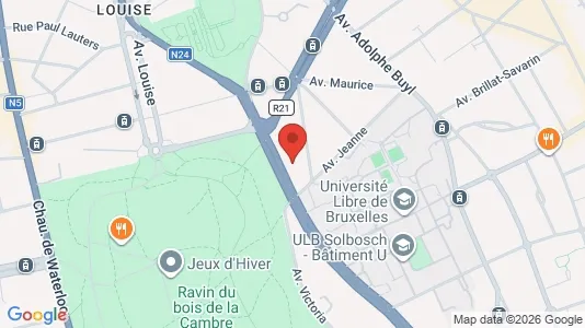 Apartments for rent i Stad Brussel - kort over placeringen