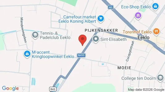 Apartments for rent i Eeklo - kort over placeringen