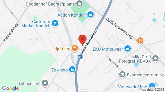 Apartments for rent i Kontich - kort over placeringen