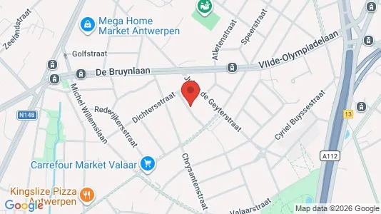 Apartments for rent i Antwerp Wilrijk - kort over placeringen