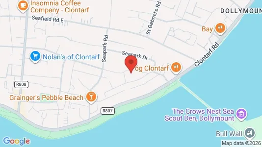 Apartments for rent i Dublin 3 - kort over placeringen