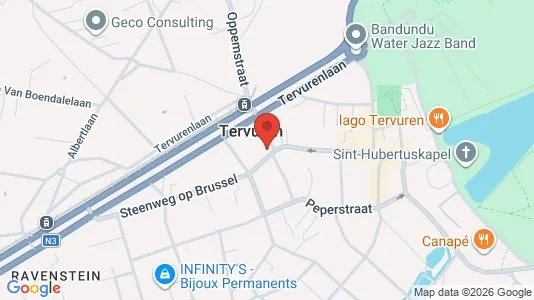 Apartments for rent i Tervuren - kort over placeringen