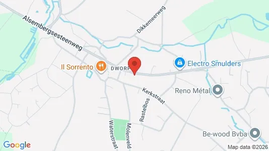Apartments for rent i Beersel - kort over placeringen