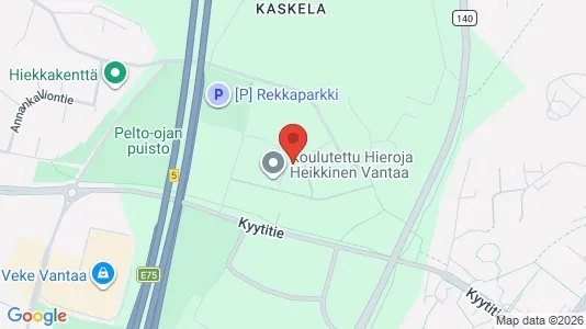 Apartments for rent i Vantaa - kort over placeringen