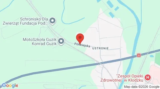 Apartments for rent i Kłodzki - kort over placeringen