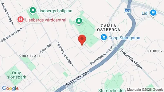 Apartments for rent i Stockholm South - kort over placeringen
