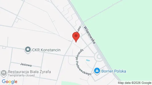 Apartments for rent i Piaseczyński - kort over placeringen