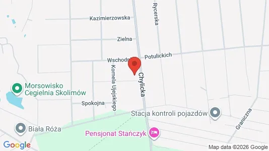 Apartments for rent i Piaseczyński - kort over placeringen
