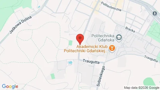 Rooms for rent i Gdańsk - kort over placeringen