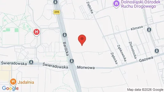 Rooms for rent i Wrocław - kort over placeringen