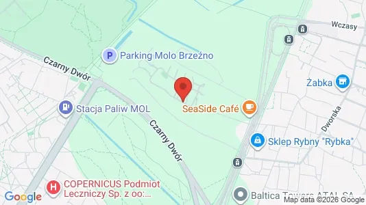 Apartments for rent i Gdańsk - kort over placeringen