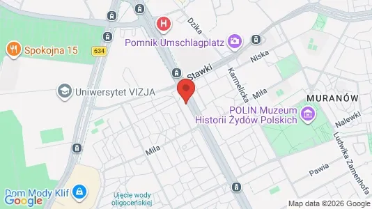 Rooms for rent i Warszawa Wola - kort over placeringen