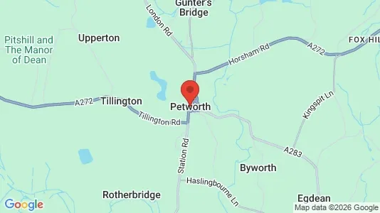 Houses for rent i Petworth - West Sussex - kort over placeringen