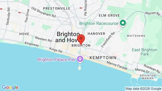 Houses for rent i Brighton - East Sussex - kort over placeringen