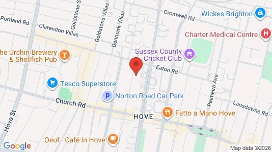 Apartments for rent i Hove - East Sussex - kort over placeringen