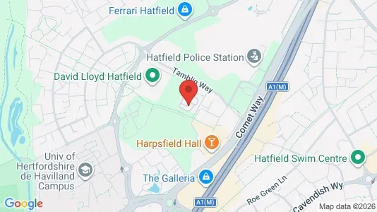 Apartments for rent i Hatfield - Hertfordshire - kort over placeringen
