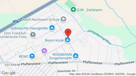 Apartments for rent i Frankfurt West - kort over placeringen