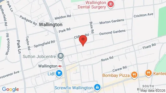 Apartments for rent i Wallington - Surrey - kort over placeringen