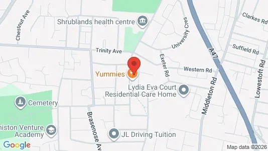Apartments for rent i Great Yarmouth - Norfolk - kort over placeringen