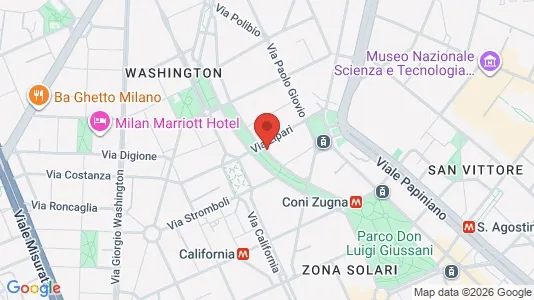 Rooms for rent i Milano Zona 6 - Barona, Lorenteggio - kort over placeringen