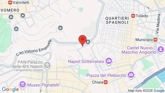 Apartments for rent i Napoli Municipalità 1 - kort over placeringen