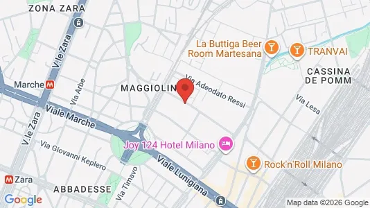 Rooms for rent i Milano Zona 2 - Stazione Centrale, Gorla, Turro, Greco, Crescenzago - kort over placeringen