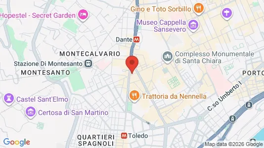 Apartments for rent i Napoli Municipalità 2 - kort over placeringen