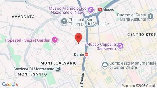 Apartments for rent i Napoli Municipalità 2 - kort over placeringen