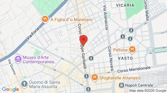 Apartments for rent i Napoli Municipalità 4 - kort over placeringen