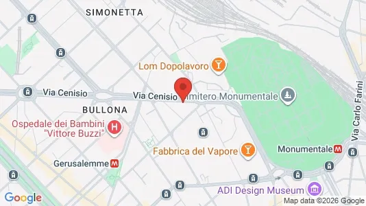 Apartments for rent i Milano Zona 1 - Centro storico - kort over placeringen