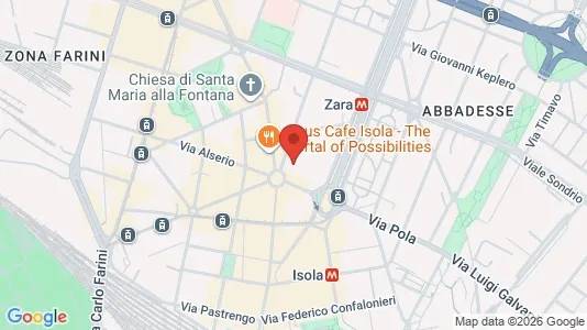 Apartments for rent i Milano Zona 9 - Porta Garibaldi, Niguarda - kort over placeringen