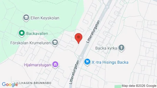 Apartments for rent i Norra hisingen - kort over placeringen