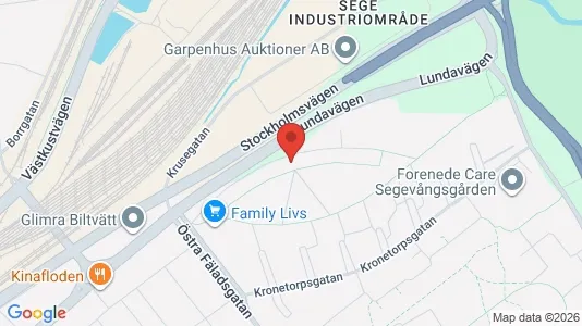 Apartments for rent i Malmö City - kort over placeringen