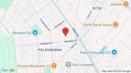 Apartments for rent i Tallinn Kesklinna - kort over placeringen