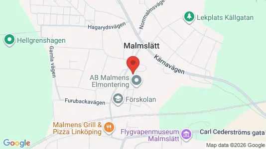Apartments for rent i Linköping - kort over placeringen