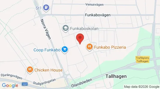 Apartments for rent i Kalmar - kort over placeringen