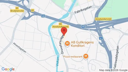 Apartments for rent i Borås - kort over placeringen